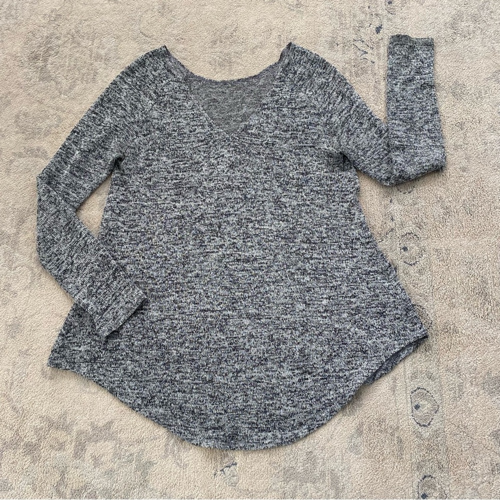 Style Saint Reversible Tunic Sweater XS/Small Soft Cozy Lightweight Luxury
